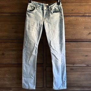 Levi’s 711 skinny jeans light blue